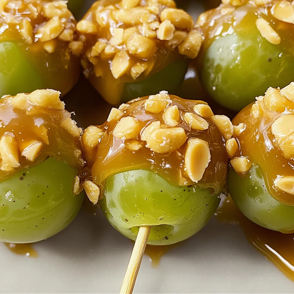 Caramel Apple Grapes