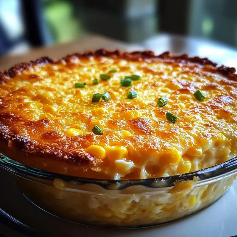 Cheddar Sweet Corn Pie