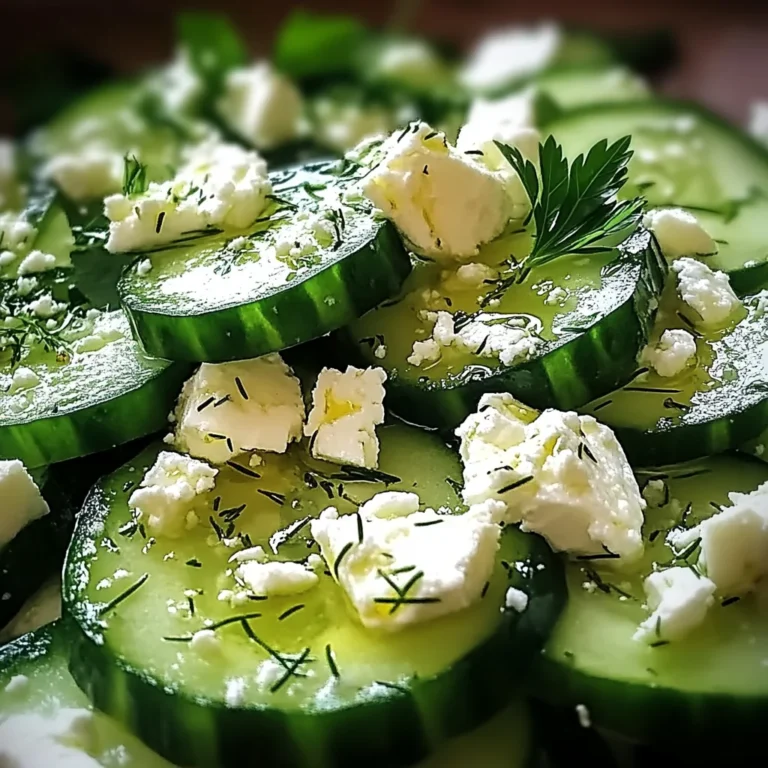 Cucumber Feta Salad