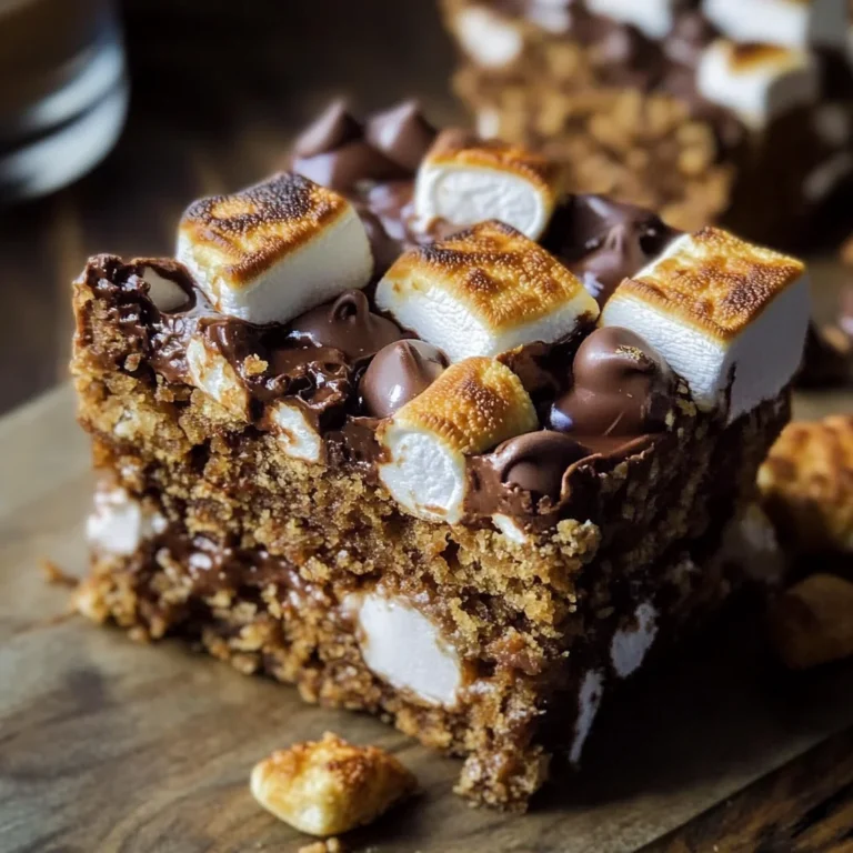 Golden Grachicken hams S'Mores Bars