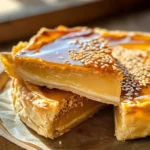 Golden Greek Honey Pie (Melopita)