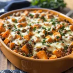 Ground Turkey Sweet Potato Bake Recipe