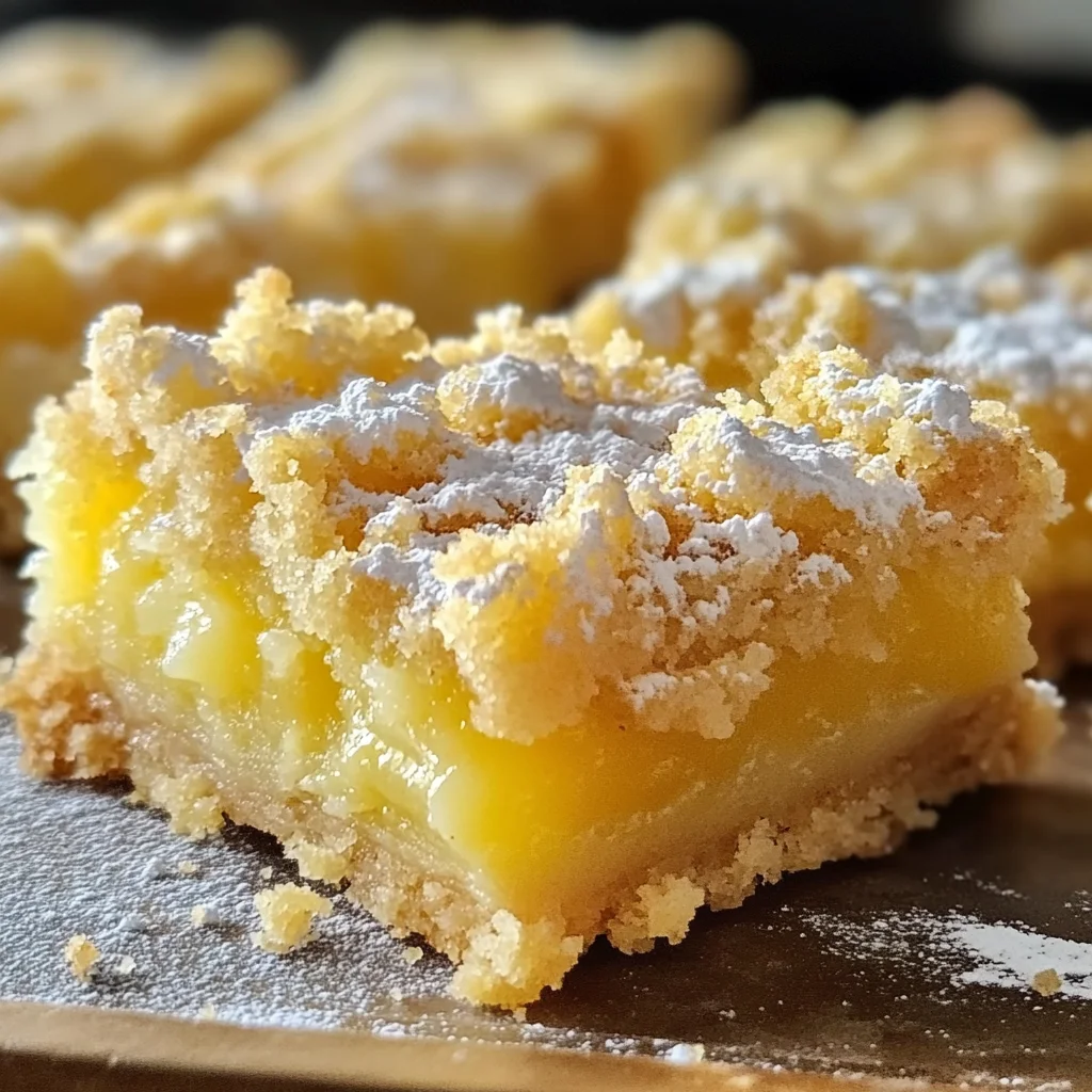 Lemon Crumb Bars
