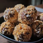 No-Bake Chocolate Coconut Graham Balls