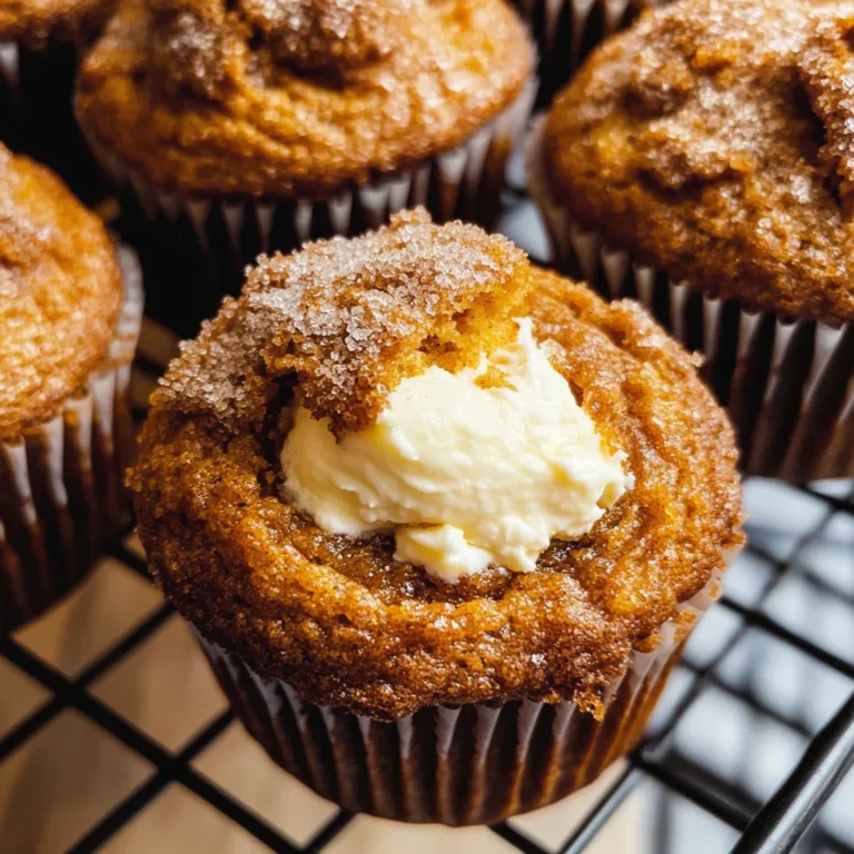 Pumpkin Cream Cheese Muffins