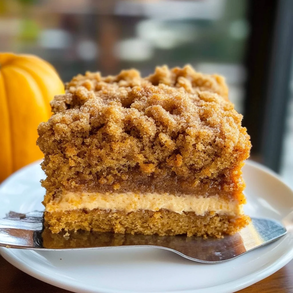 Pumpkin Spice Crumb Cake