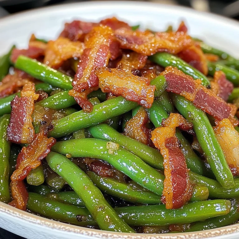 Quick and Easy Southern Bacon and Green Beans Recipe