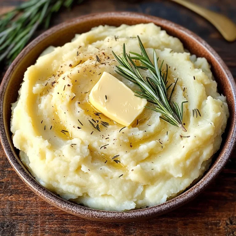 Rosemary Garlic Mashed Potatoes