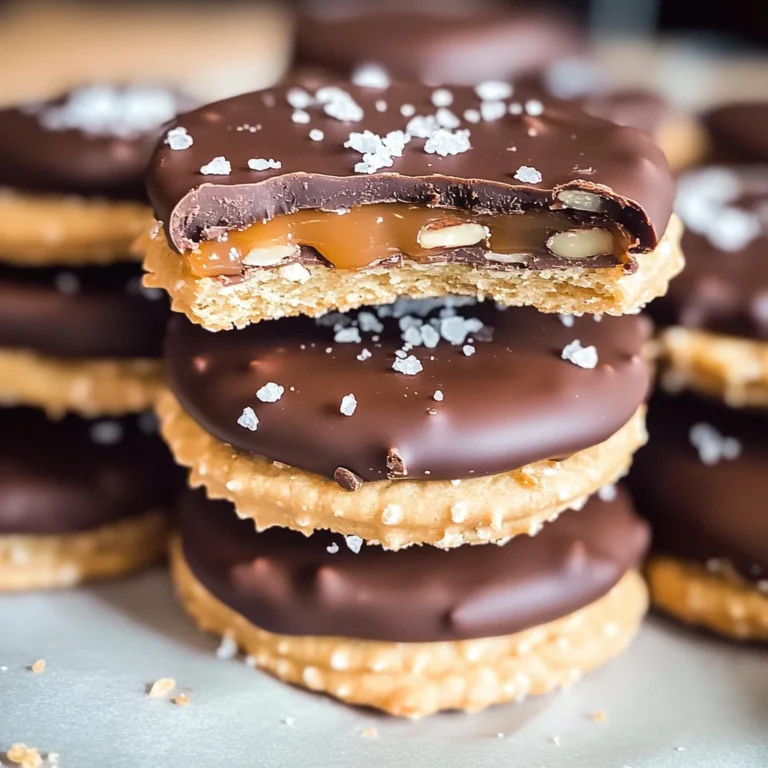Salted Caramel Ritz Cracker Cookies