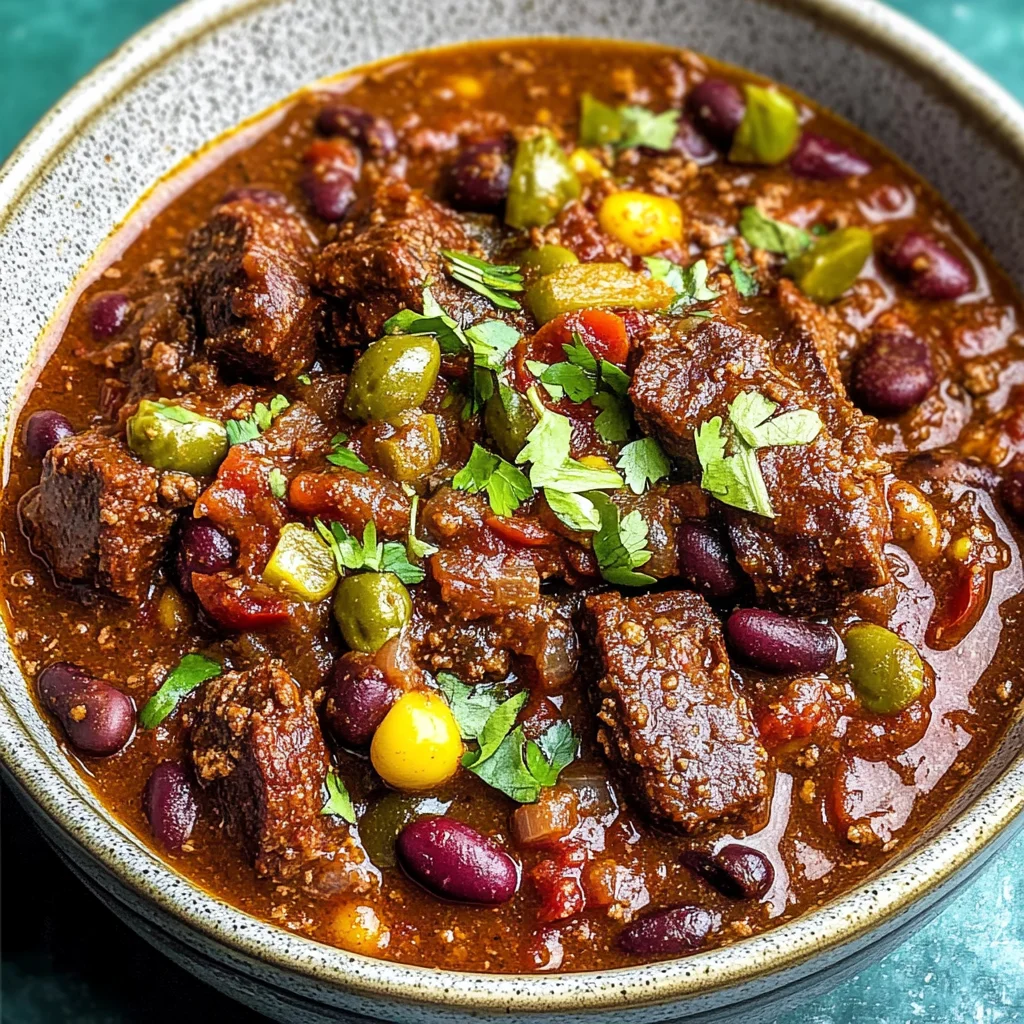 Short Rib and Chorizo Chili Recipe