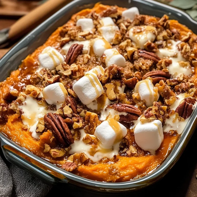 Southern Maple Sweet Potato Casserole