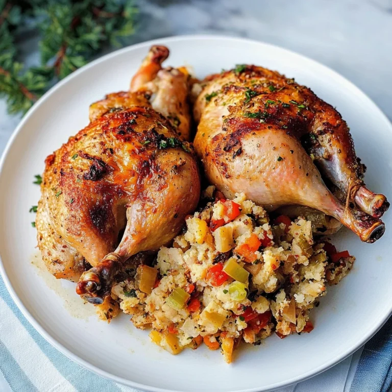 Stuffed Cornish Game Hens