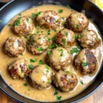 Swedish Meatballs with Gravy