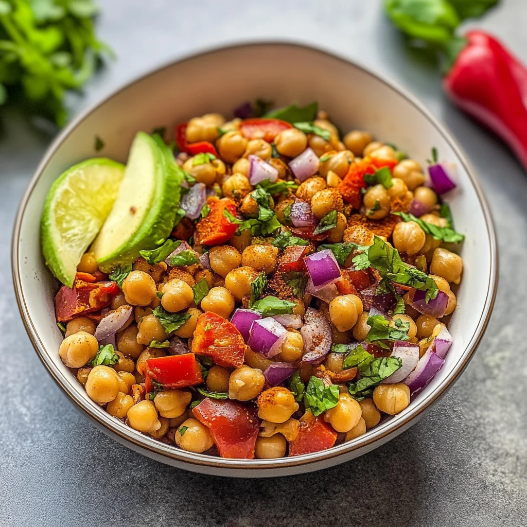 Turkish Chickpea Salad